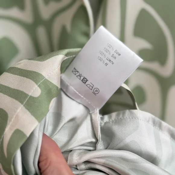 LA DoubleJ Green Sheath Mini Dress Short Sleeve Crew Neck - Picture 13 of 16